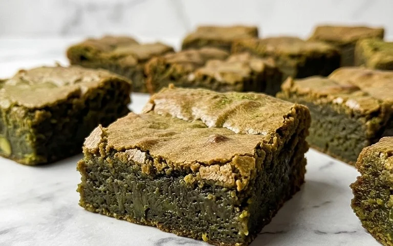 Brown Butter Matcha Brownies – Rich & Decadent Treat