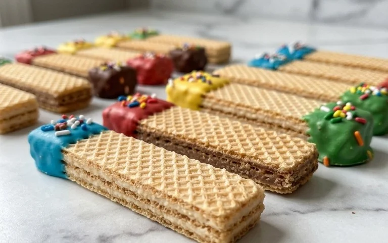 Sugar Wafer Pencil Cookies- Fun & Easy Recipe