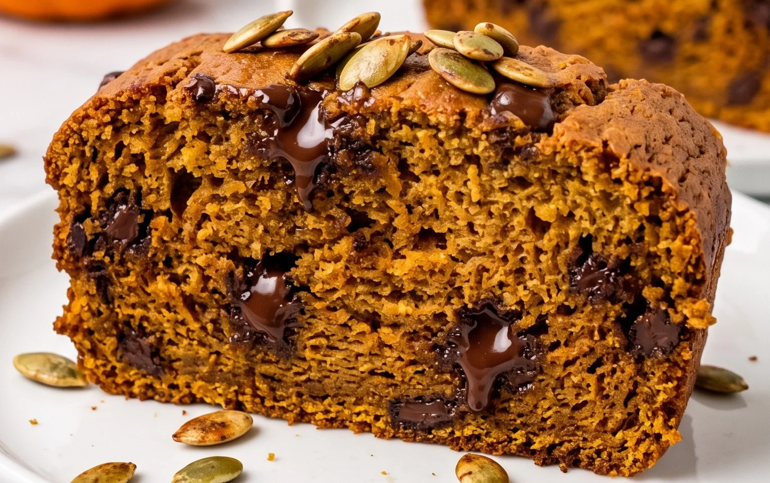 Pumpkin Chocolate Chip Bread