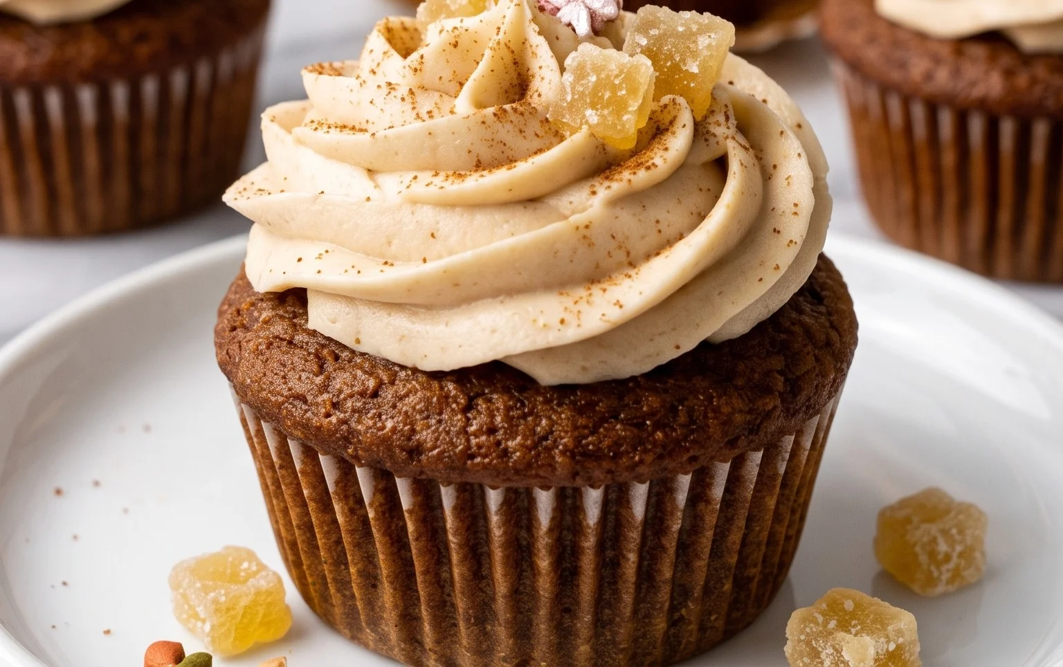 Gingerbread Cupcakes