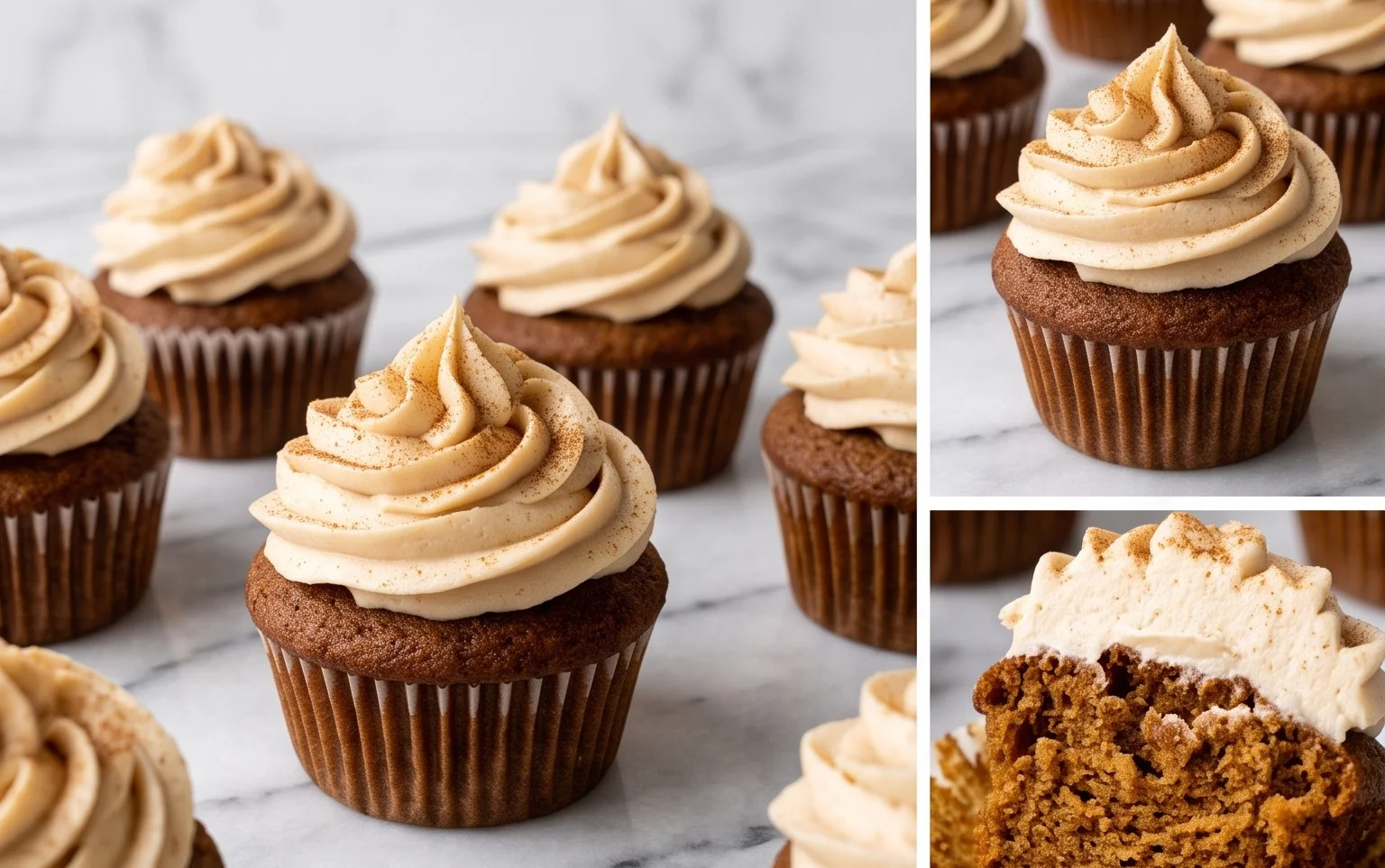 Cozy Gingerbread Cupcakes – Warm Spice Molasses Treat