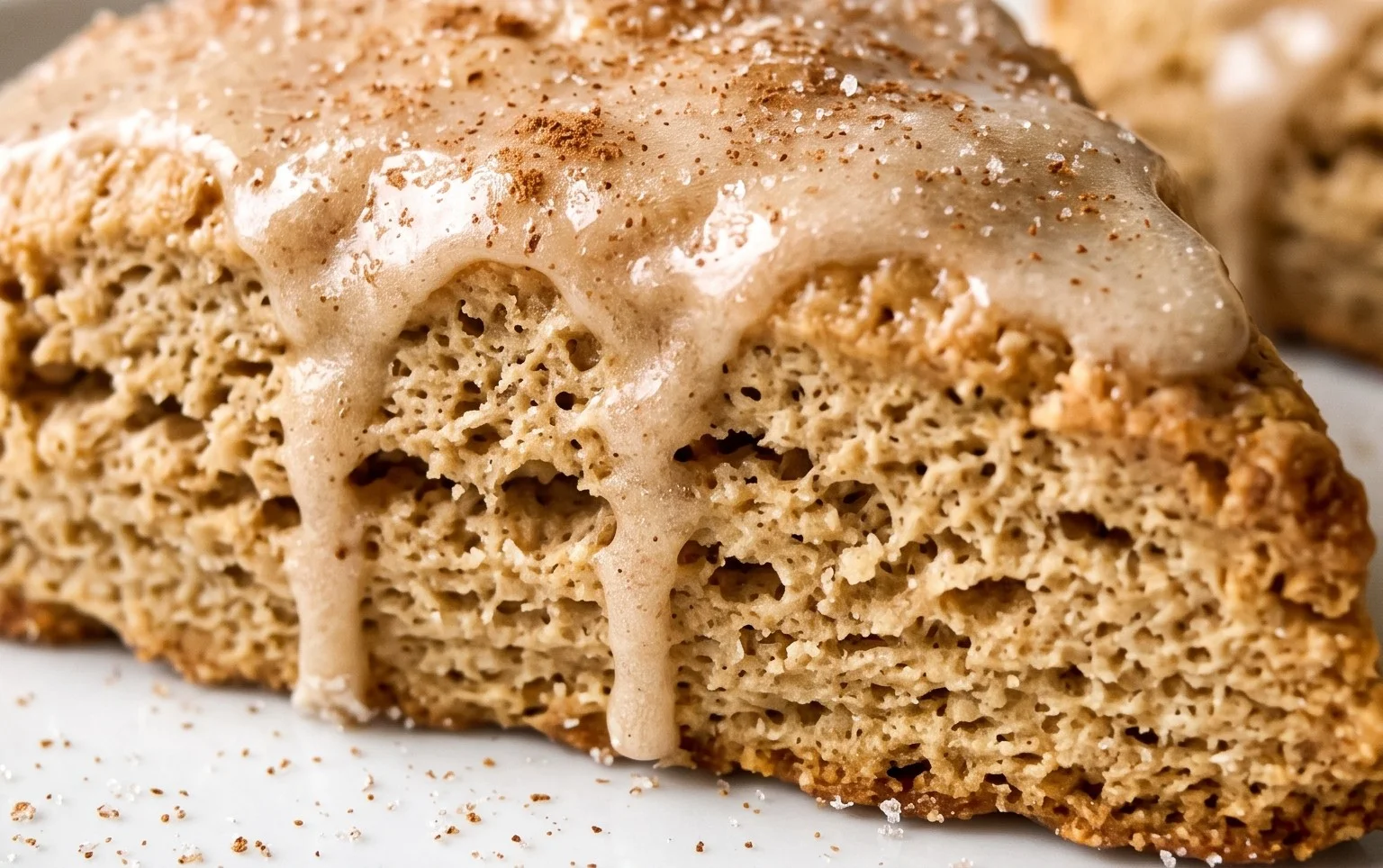 Homemade Chai Scones with Maple Chai Glaze