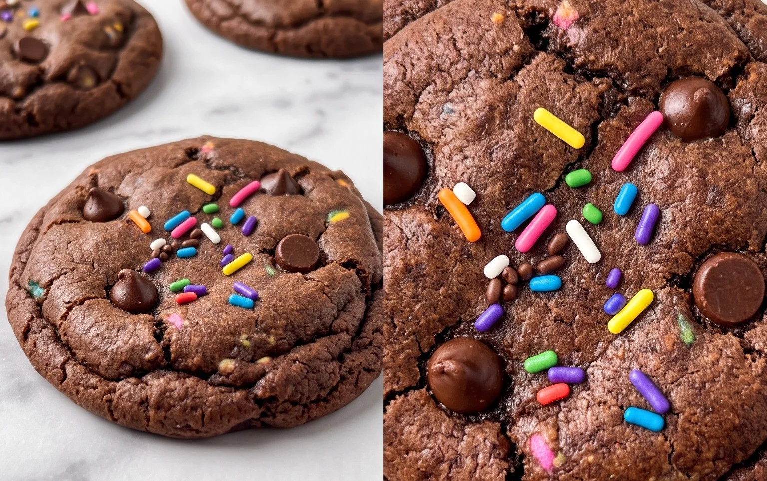 Fudgy Cosmic Brownie Cookies Viral TikTok Recipe