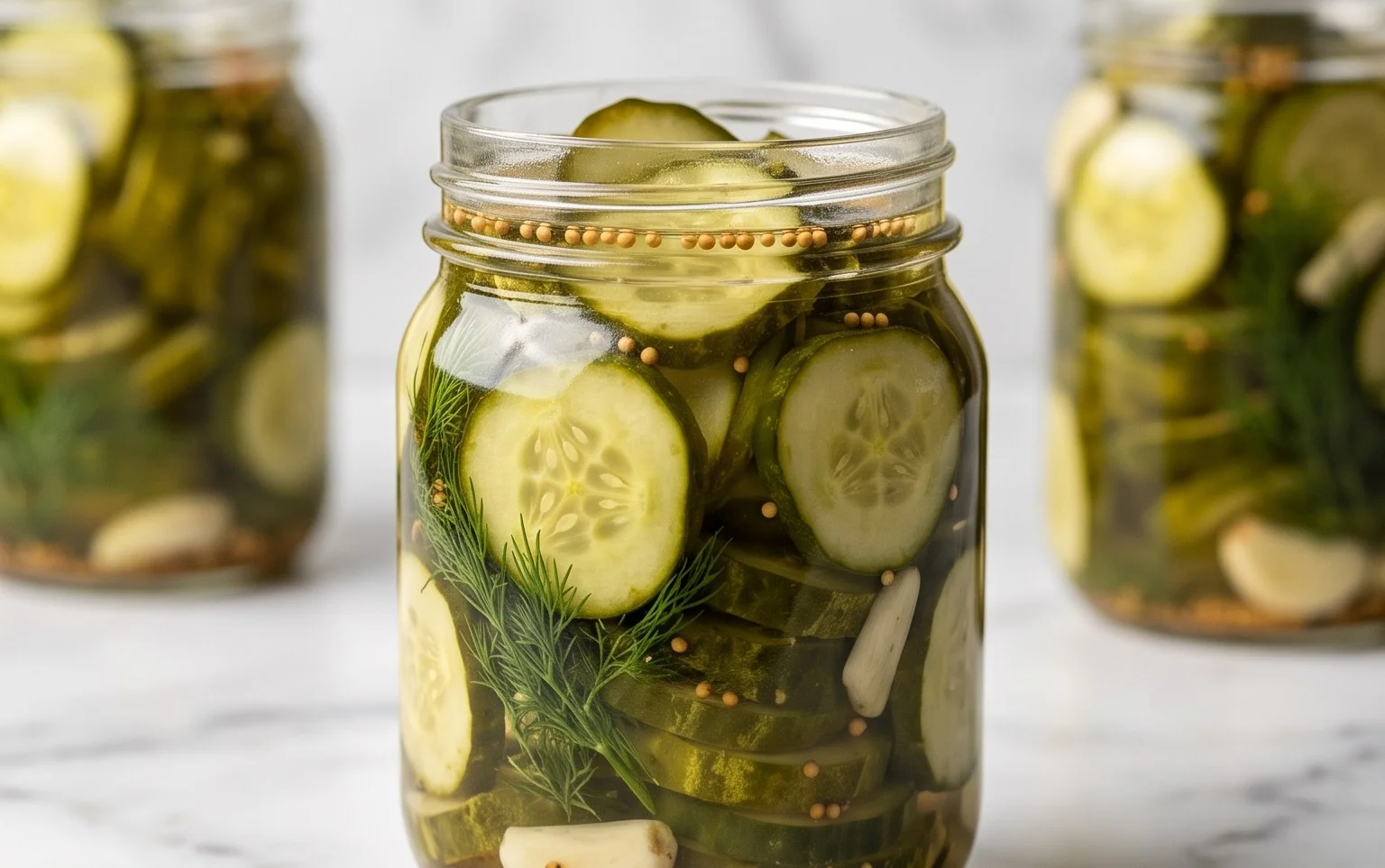 Quick Refrigerator Pickles Easy & Delicious