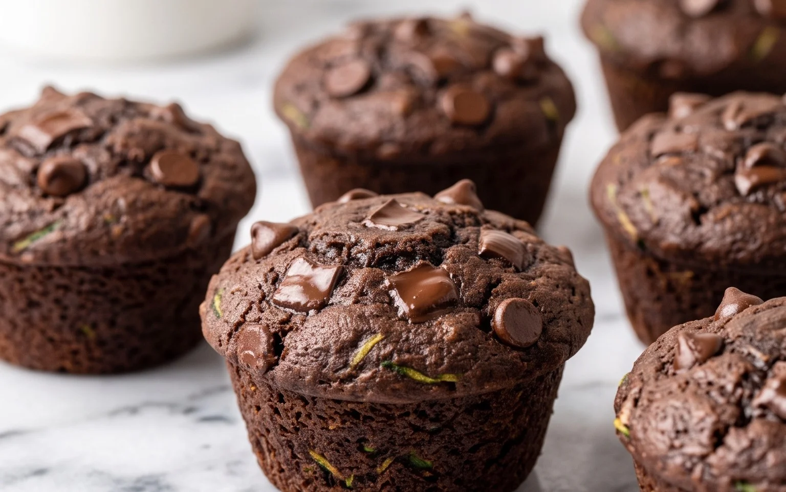Moist Chocolate Zucchini Muffins – Guilt-Free Treat