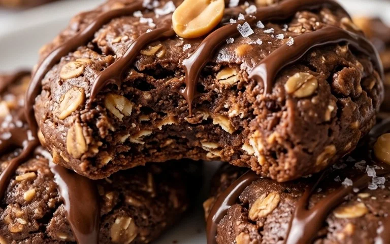 Chocolate Peanut Butter No Bake Cookie Recipe