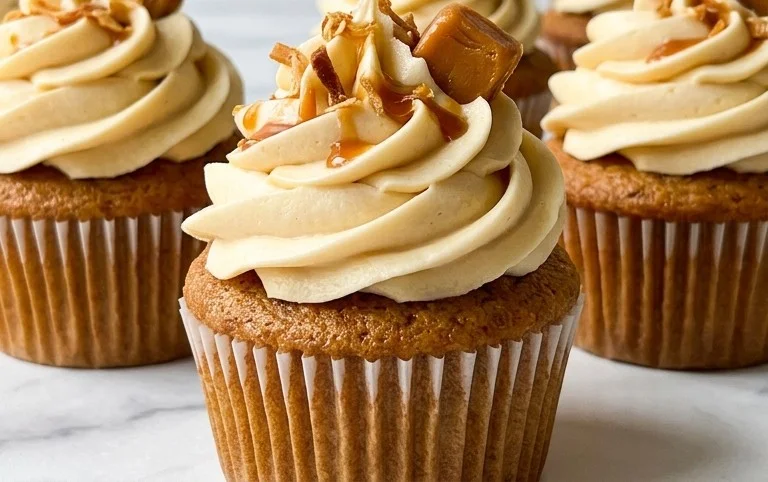 Harry Potter Butterbeer Cupcakes