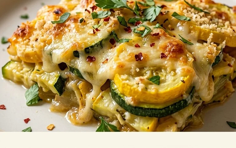 Zucchini and Squash Casserole Recipe