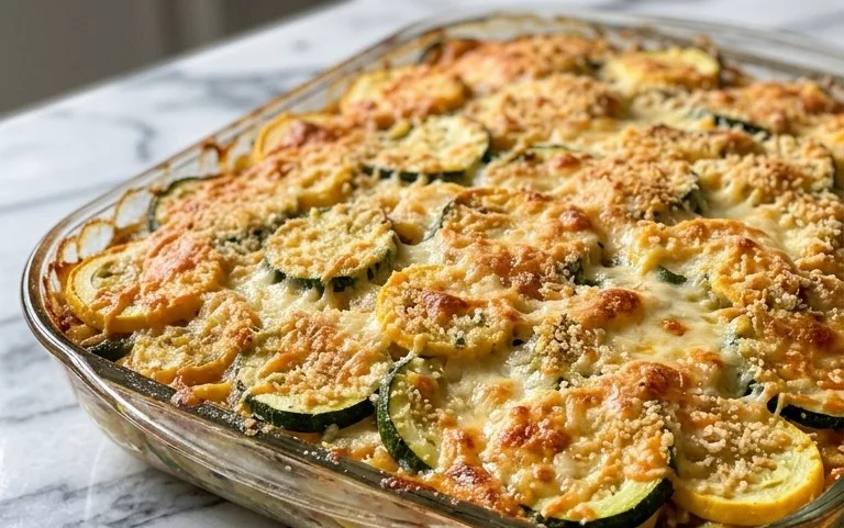 Easy Zucchini Squash Casserole Recipe